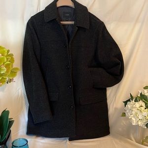 Mens JCrew University Jacket Sz M 100% wool with Thinsulate